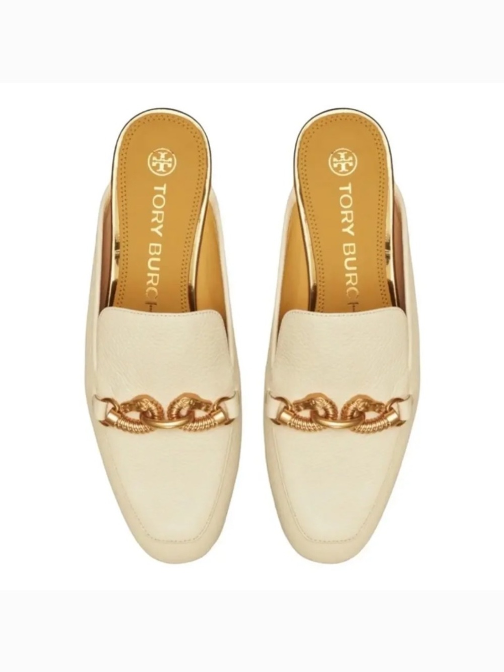 Tory Burch Jessa Leather Backless Mule Size 7 - Picture 2 of 14